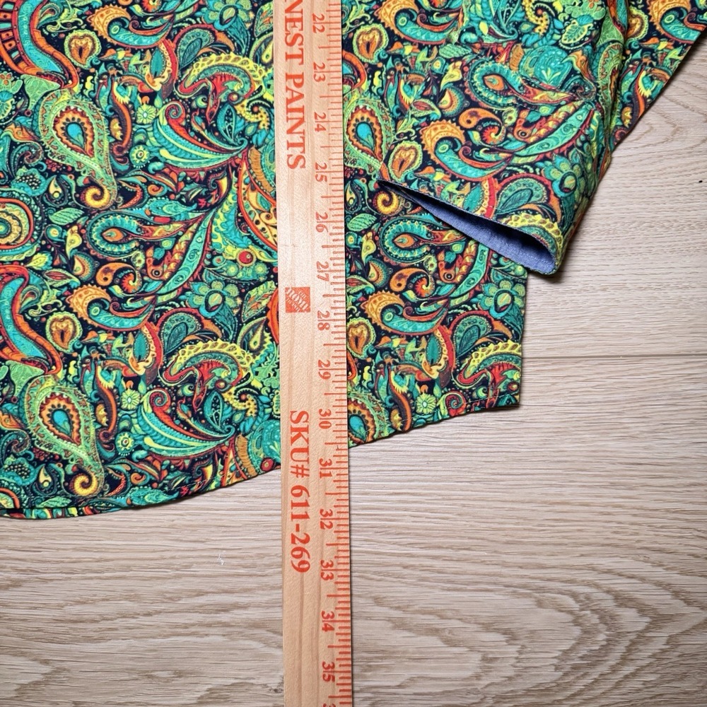 CREMIEUX Long Sleeve Shirt Men's LT Large Tall Paisley Print Button-Up Lot Of 3 - Picture 13 of 15